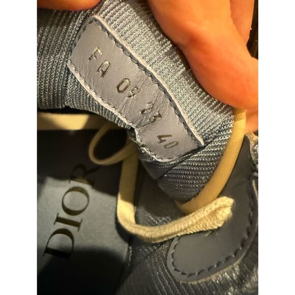 New with box Christian Dior B57 Low Sneakers   Mens eu 40. Us 7
